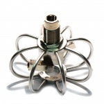 Duct Cleaner, 6" Tyr-2sadjstbl 3/8" Nptf